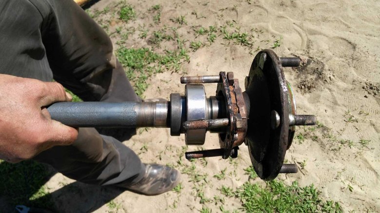 Съёмник подшипников полуоси нива шевроле