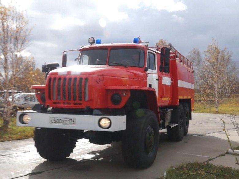 Пожарный автомобиль урал