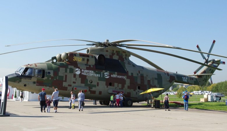 Ми 26 военно транспортный вертолёт