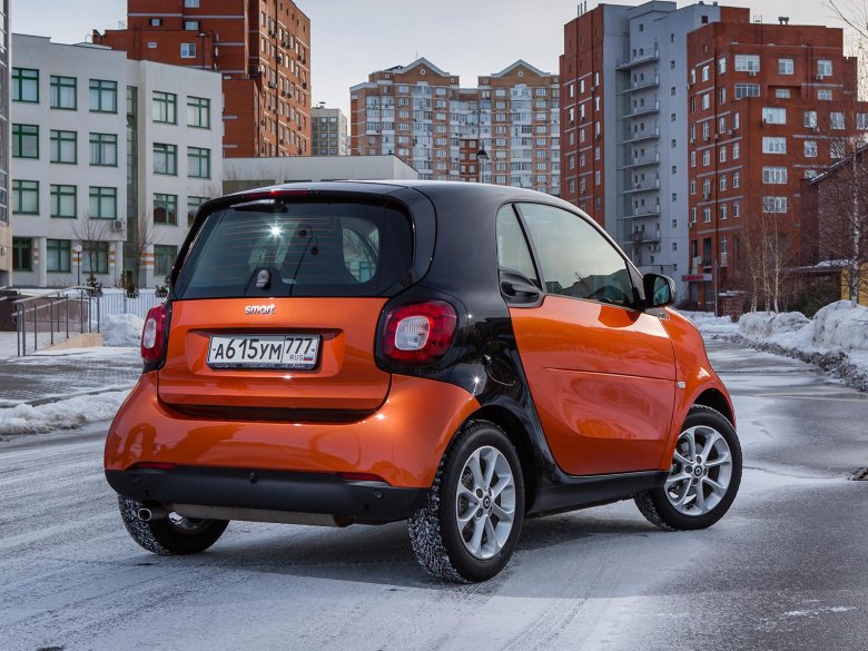 Смарт fortwo coupe 2015