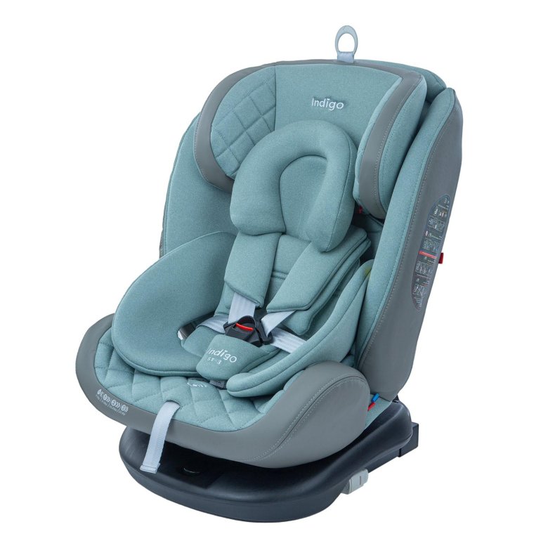 Автокресло indigo aero isofix растущее поворотное