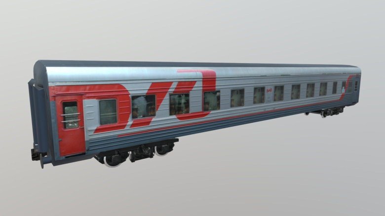 Пассажирский купейный вагон 61-817