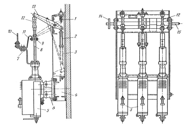 Масляный выключатель 6 кв