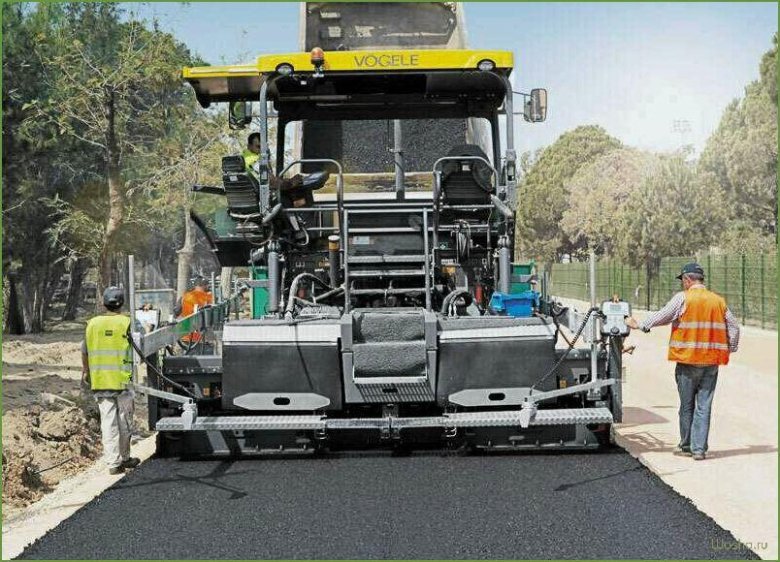 Укладчик асфальтобетона