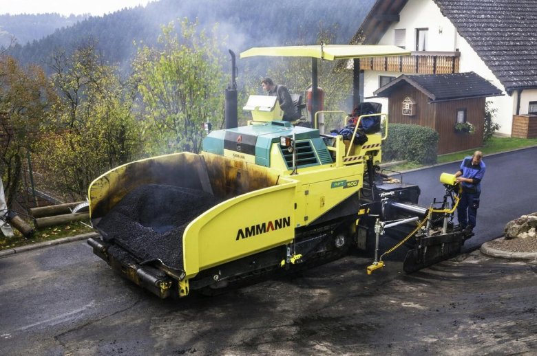Асфальтоукладчик ammann afw 150g