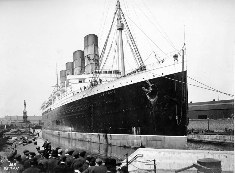 Лайнер лузитания 1915