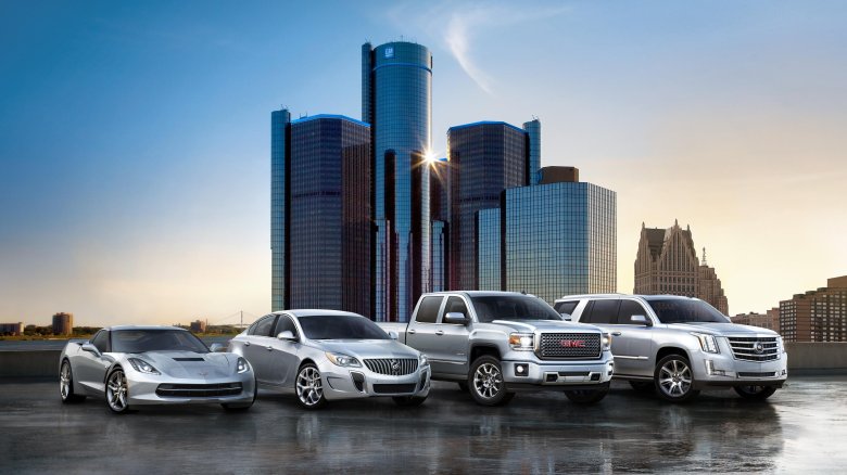 Дженерал моторс машины