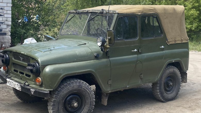 Уаз 469 тентованный