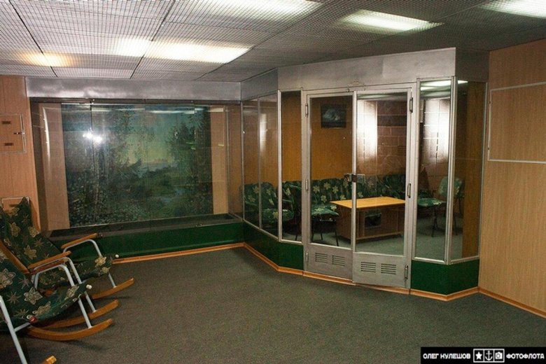 Подводная лодка акула внутри