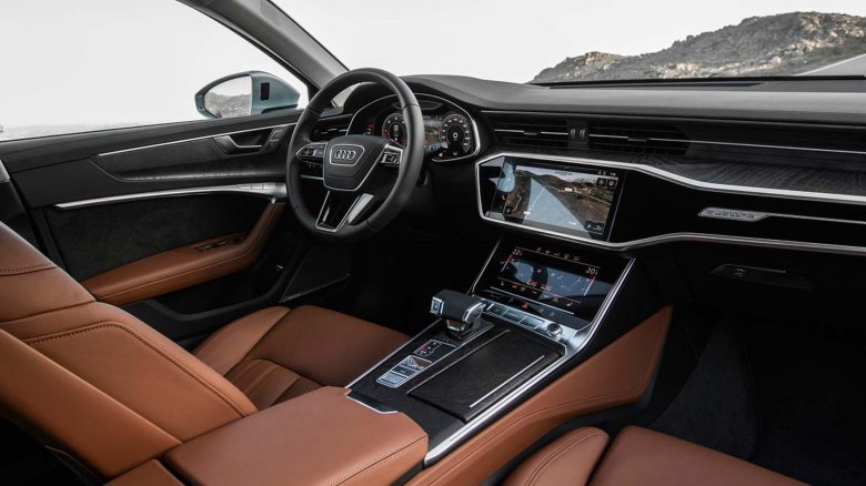 Audi a6 2022 салон