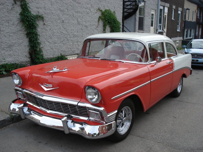 Chevrolet bel air hardtop 1956