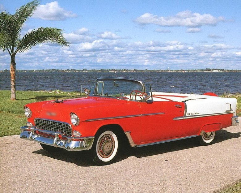 Chevrolet bel air 1955 convertible
