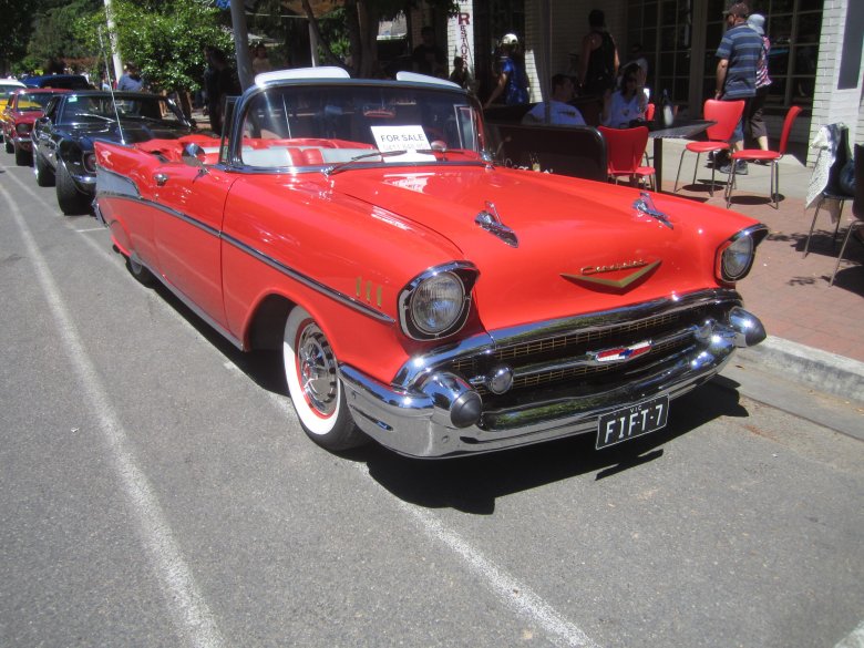 Chevrolet bel air 1957 convertible