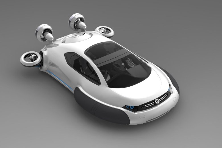 Volkswagen aqua hovercraft concept