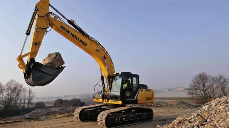 Экскаватор нью холланд