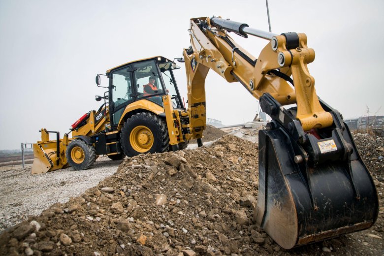 Экскаватор-погрузчик caterpillar 428