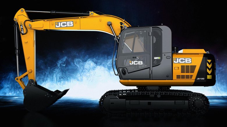 Гусеничный экскаватор jcb