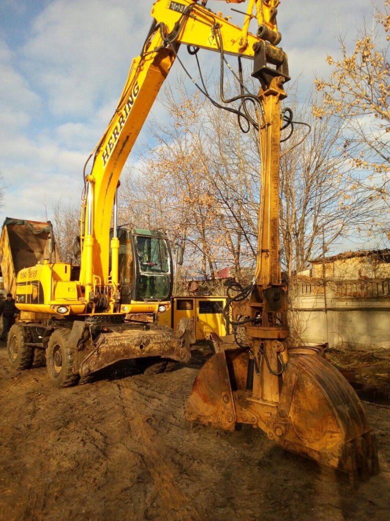 Грейфер jcb js 200 w