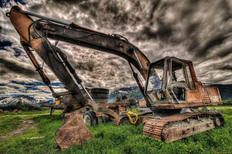 Фотографии экскаватора