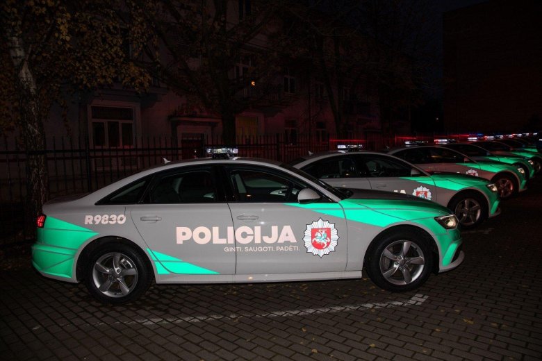 Полицейские машины литвы