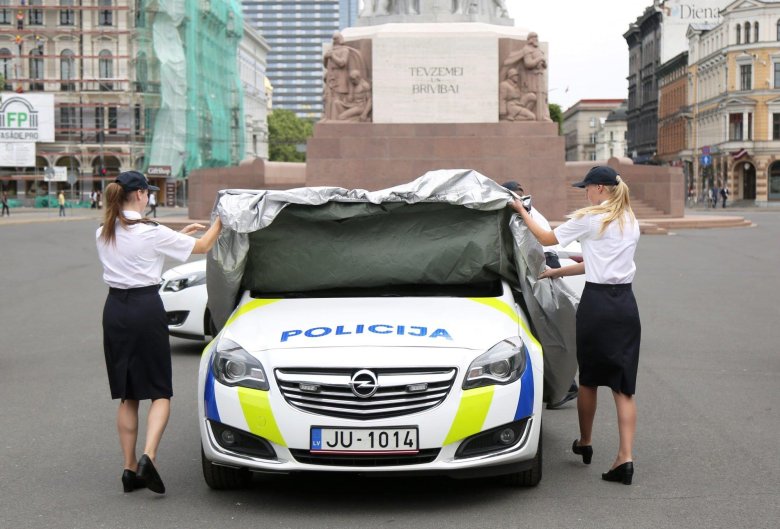 Полицейские машины литвы