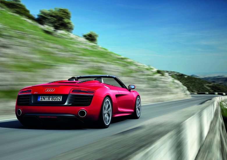 Audi r8 v10 gt spyder