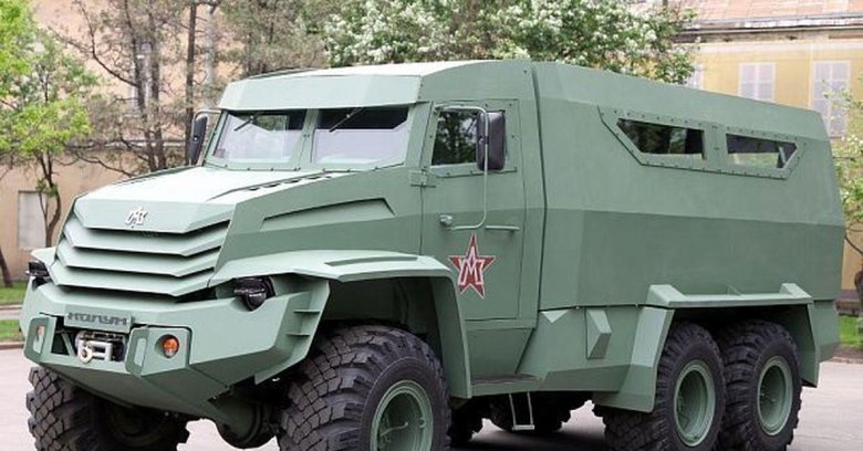 Бронеавтомобиль колун 6х6