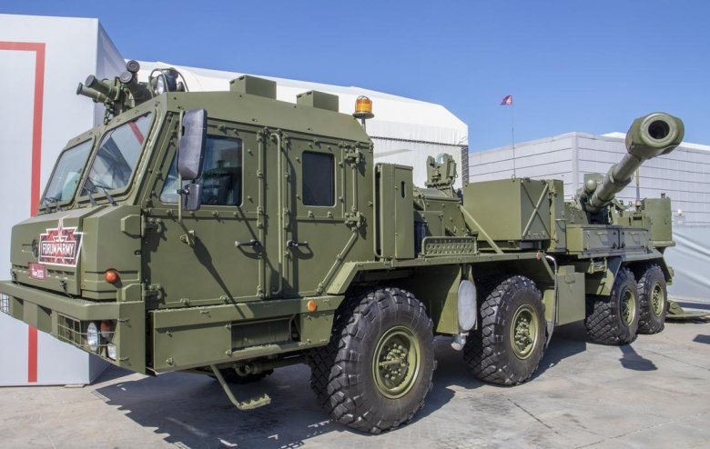 Мальва орудие 152-мм самоходное