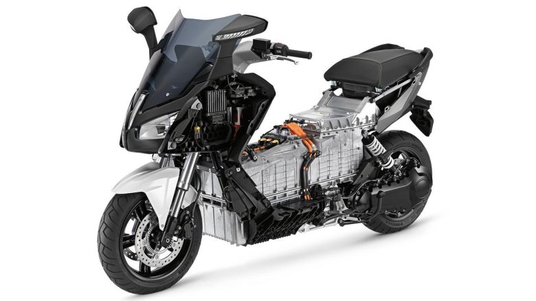 Электроскутер bmw c evolution