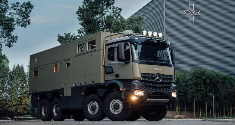Автодом mercedes 8x8 expedition