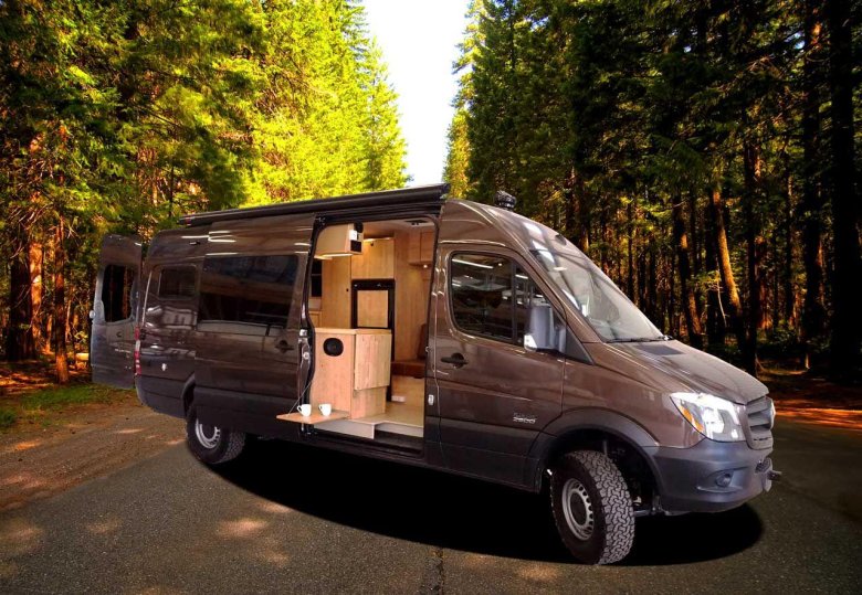 Mercedes sprinter camper van