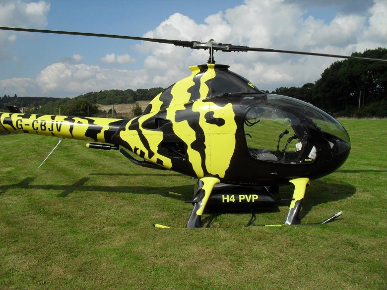 Вертолет двухместный