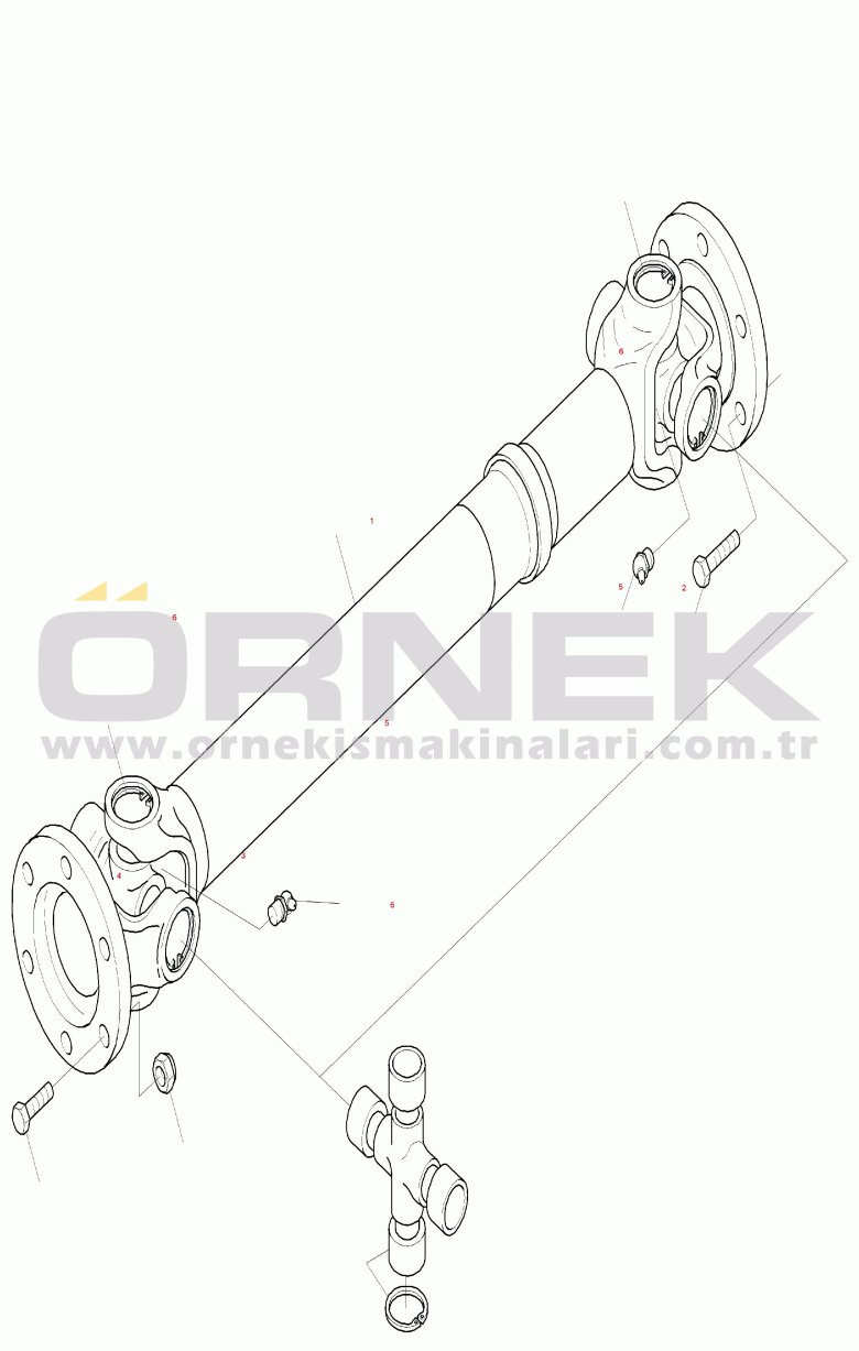 Устройство карданного вала
