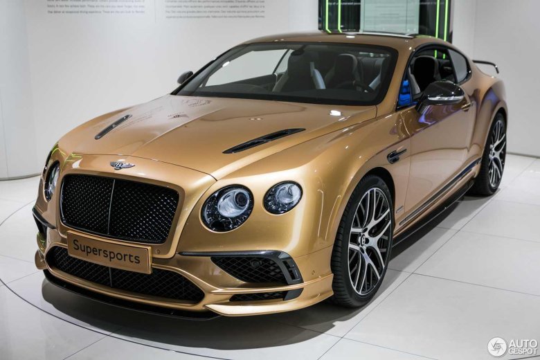 Bentley continental supersports