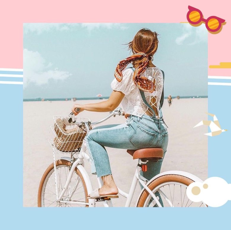 Фотосессия с велосипедом