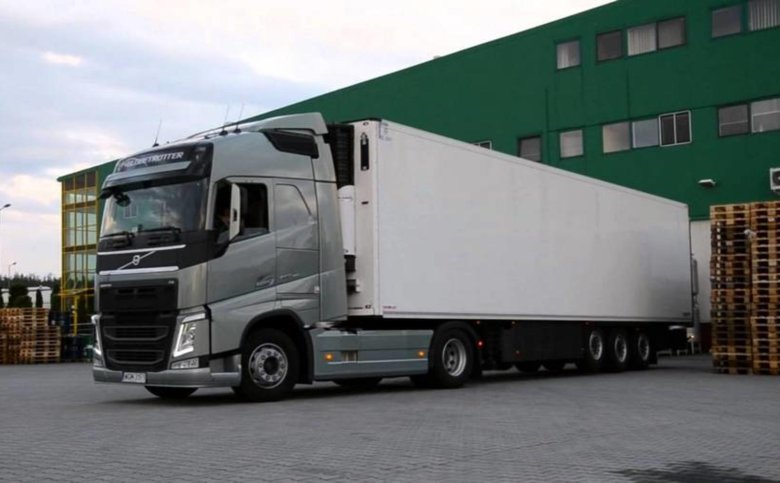 Volvo fh 460 с полуприцепом