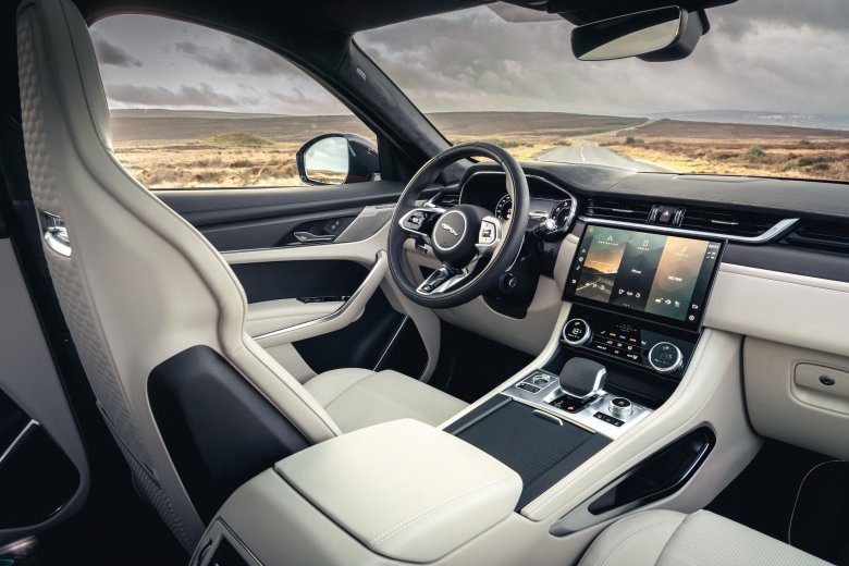Jaguar f-pace 2021 interior