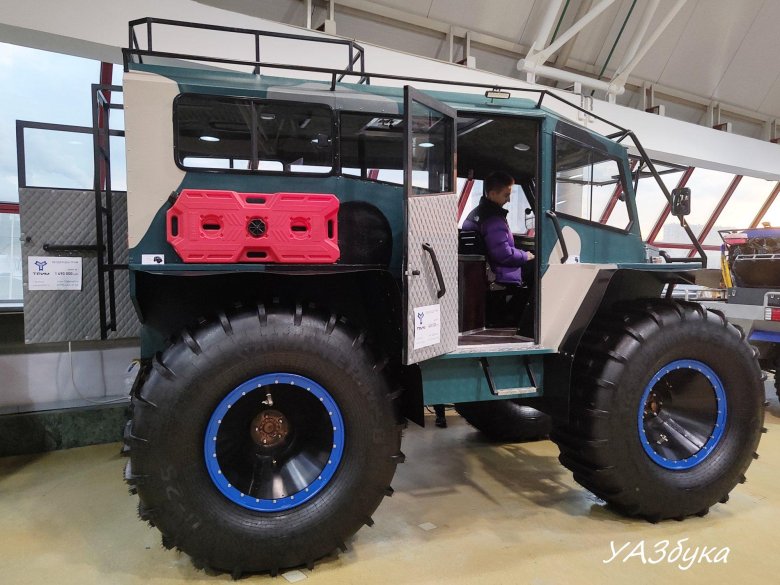 6 колесный снегоболотоход лесник север мд