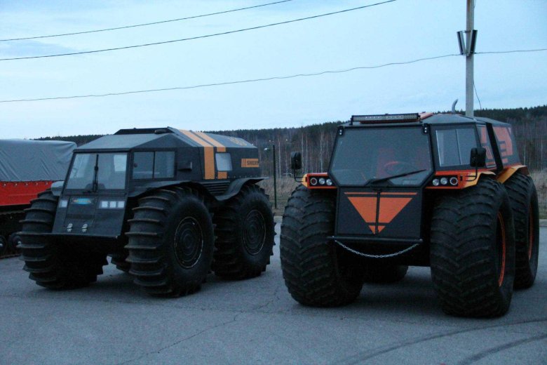 Вездеход болотоход шерп