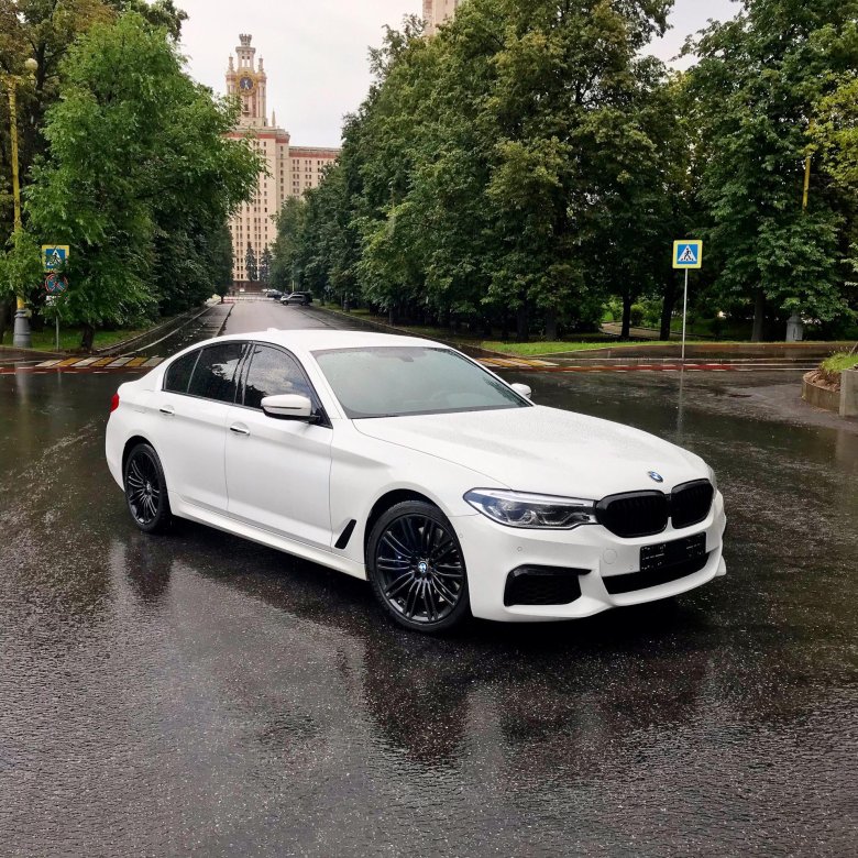 Bmw f30 белая тонированная