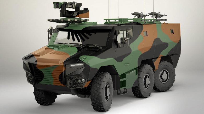 Бронеавтомобиль vbmr griffon