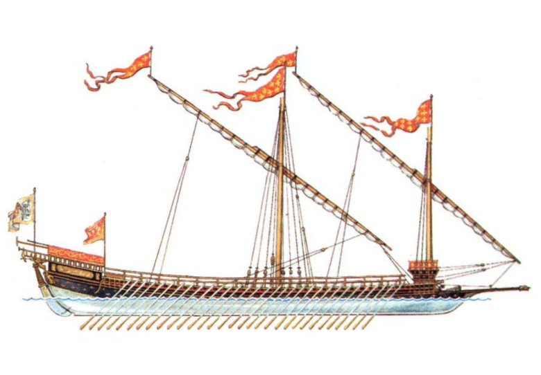 Венецианский галеас корабль