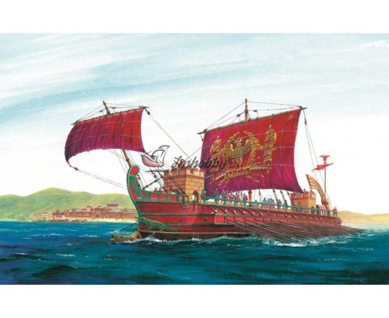 Звезда 9019 римская императорская трирема