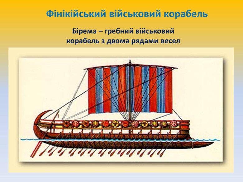 Финикийский торговый корабль