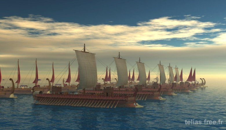 Корабли римской империи