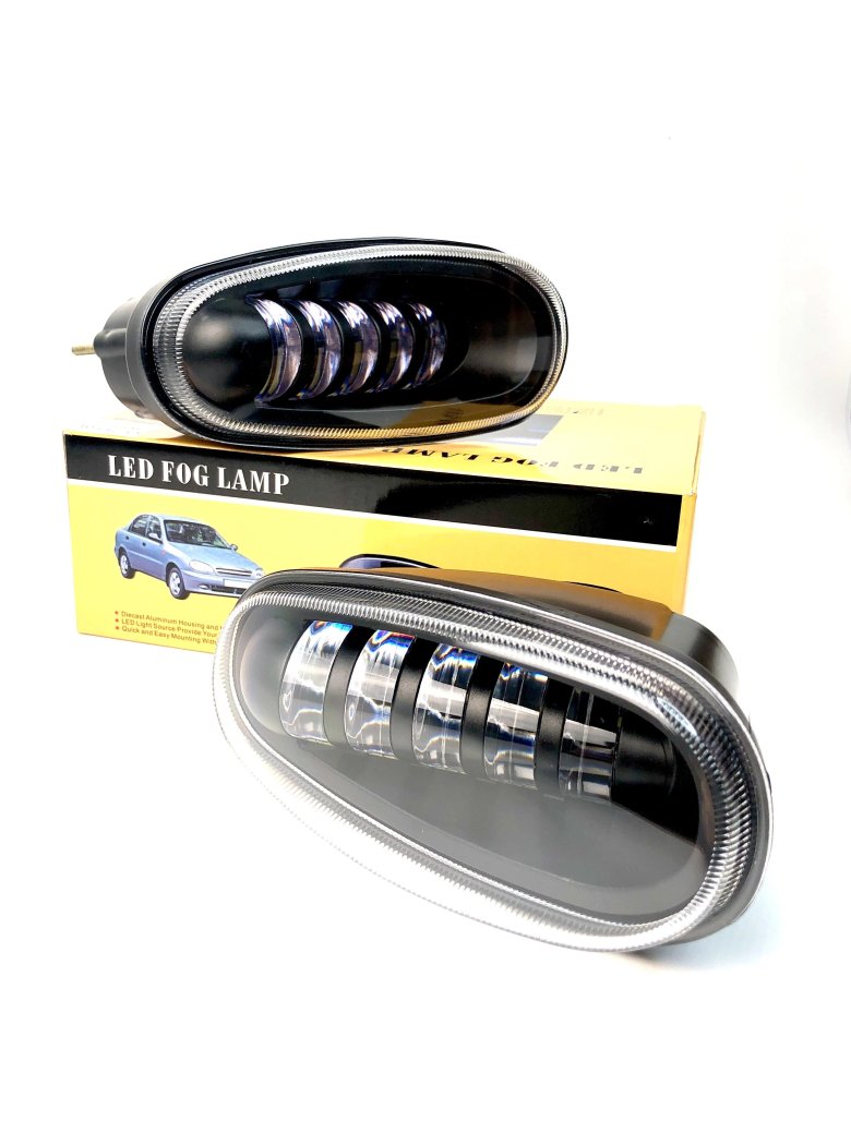 Светодиодные птф на шевроле ланос