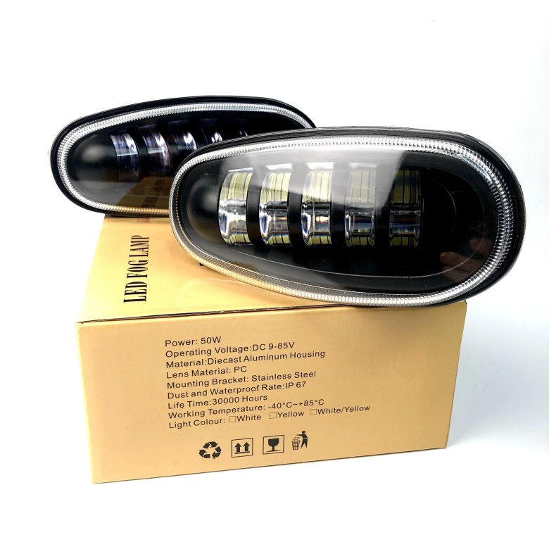 Противотуманки ланос