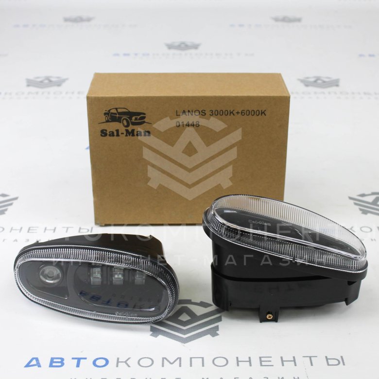 Туманки диодные шевроле ланос