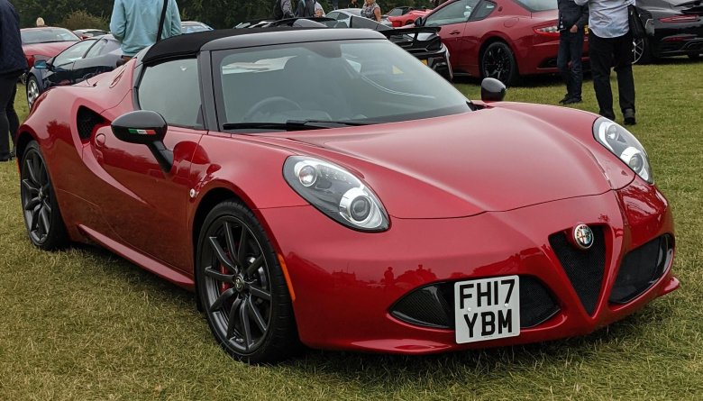 Alfa romeo 4c spider 2020