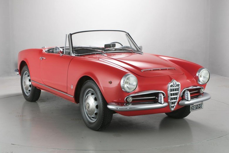 1958 alfa romeo giulietta spider
